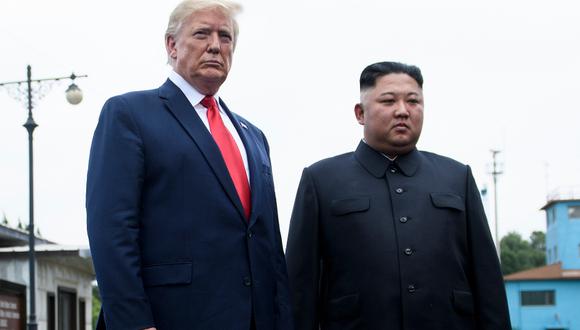 Ante las provocaciones de Corea del Norte, el mandatario estadounidense ha usado la misma estrategia: elogios para Kim, al que hoy calificó de “listo”, y poner en valor la relación entre ambos. (Foto: AFP)