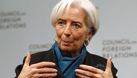 Lagarde no ve con optimismo el 2015 pese al petróleo barato