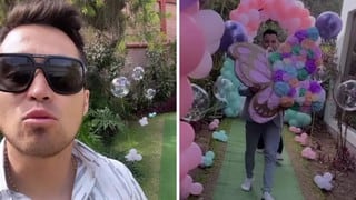 Rodrigo Cuba y Anthony Aranda juntos en segunda fiesta de cumpleaños de la hija de Melissa Paredes 