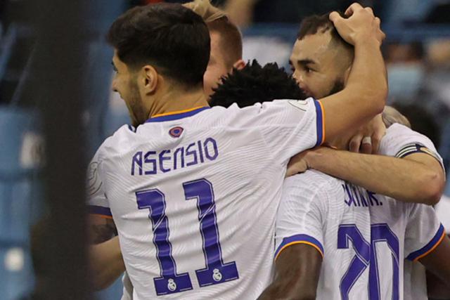 Real Madrid y Barcelona se enfrentaron por Supercopa | Fuente: @RealMadrid