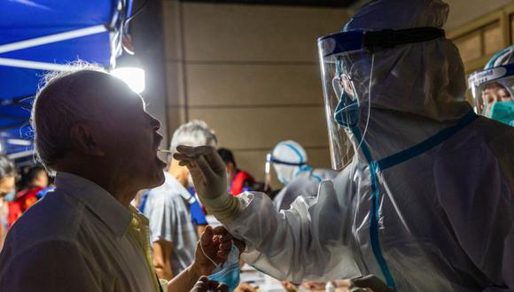 Coronavirus en China | Últimas noticias | Último minuto: reporte de infectados y muertos por COVID-19 hoy, jueves 22 de julio del 2021. (Foto: STR / AFP / China OUT).