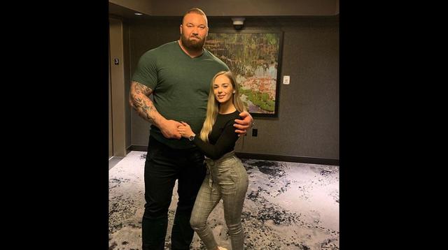 Hafþór Júlíus Björnsson, conocido por su papel de Ser Gregor Clegane 'La Montaña' en la serie "Game of Thrones".