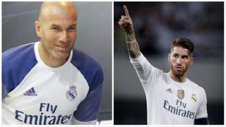 Zinedine Zidane: "Ramos es el jugador emblemático de España"