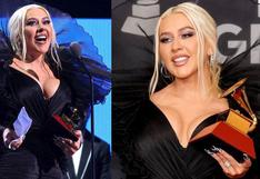Christina Aguilera emocionada tras ganar el Latin Grammy a Mejor Álbum Pop Vocal Tradicional