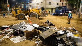Cercado de Lima: recolectan más de 450 toneladas de residuos sólidos tras operativos interdistritales
