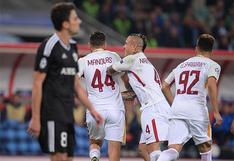 AS Roma venció 2-1 a Qarabag en Azerbaiyán por la Champions League