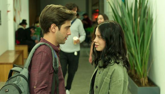 Yankel Stevan y Ana Valeria Becerril en una escena de la segunda temporada de "Control Z". (Foto: Netflix)