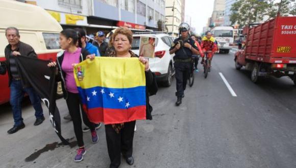 Este miércoles, venezolanos en Perú se concentrarán en Lima, Cusco, Trujillo y Arequipa. (Foto: archivo El Comercio)