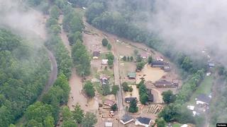 Estados Unidos: buscan a 44 personas tras tormenta que causó severas inundaciones en Virginia