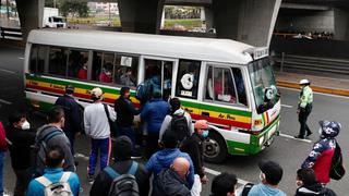 Paro de transportistas: gran cantidad de pasajeros en paraderos y buses de Lima y Callao | VIDEO