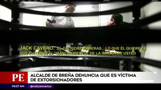 Breña: Policía captura a dos sujetos que extorsionaban a alcalde