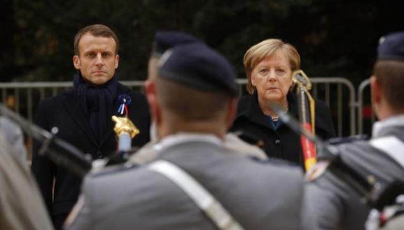 El proyecto se remonta al 2017, cuando Emmanuel Macron y Angela Merkel expresaron su voluntad de reforzar la defensa europea con el desarrollo de futuras capacidades. (Foto: AFP)