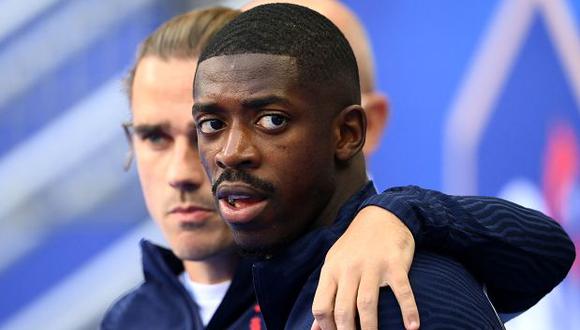 Ousmane Dembélé participó en los dos primeros partidos de Francia en la Eurocopa. (Foto: AFP)