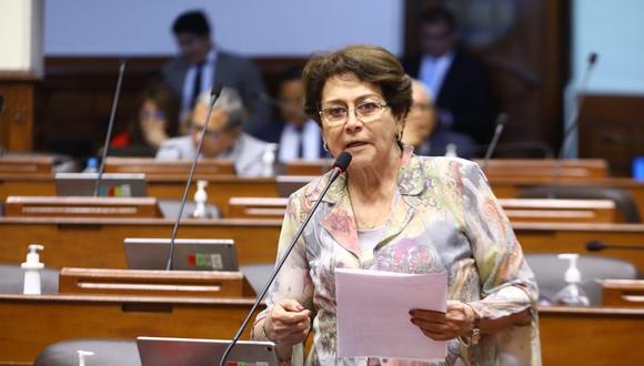 Gladys Echaíz minimizó la posible remoción de los miembros de la JNJ. (Foto: Congreso)