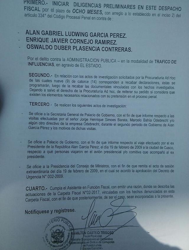 Metro de Lima: Enrique Cornejo también será investigado - 2