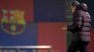 Barcelona oficializó el final de su vínculo con Ernesto Valverde 