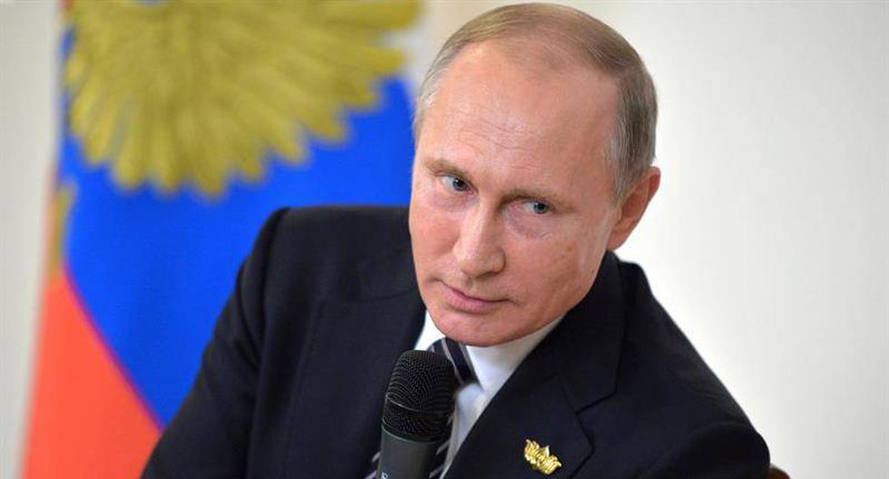 El presidente de Rusia,Vladímir Putin, ha destacado la importancia de los agentes de la Inteligencia exterior. (Foto: EFE)