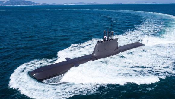 El submarino, que lleva el nombre de una conocida líder independentista de principios de siglo, es el sexto y más sofisticado dentro de la clase Chang Bogo-II, estrenada en 2008. (Foto: EFE)