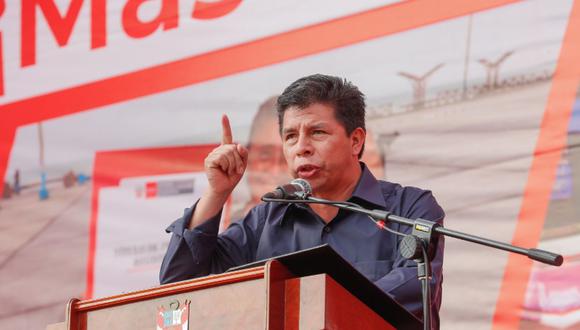 Pedro Castillo aseguró que trabajará hasta el último día de su mandato | Foto: Presidencia Perú