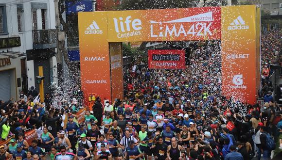 Así la Lima 42K 2022. La maratón de adidas registró nuevo récord nacional. FOTO: Difusión.