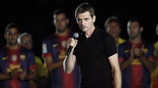 Plantilla del Barcelona consternada por salud de Tito Vilanova