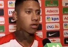 Perú vs Holanda: Ray Sandoval habló tras la derrota de la 'bicolor' en Amsterdam