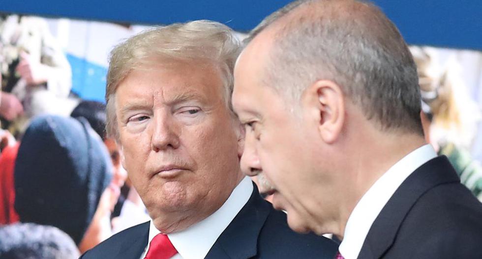 Recep Tayyip Erdogan está muy molesto con Estados Unidos y con su presidente, Donald Trump (EFE)