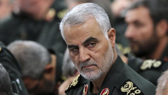 El general iraní Qasem Soleimani fue asesinado en Irak por un dron de Estados Unidos. (AP).