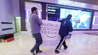 Así se alista Davos ante el inicio del Foro Económico Mundial