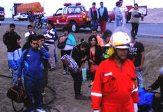Dos muertos y 39 heridos dejó accidente entre dos buses en Arequipa