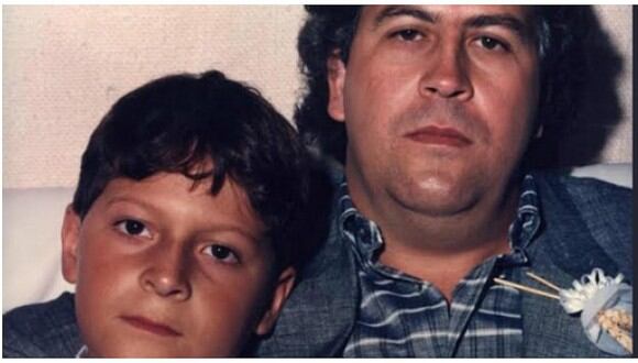 Hijo de Pablo Escobar lo recordó con mucha nostalgia
