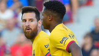 Barcelona vs. Alavés: Messi dio brillante asistencia y Ansu Fati anotó golazo para el 1-0 | VIDEO