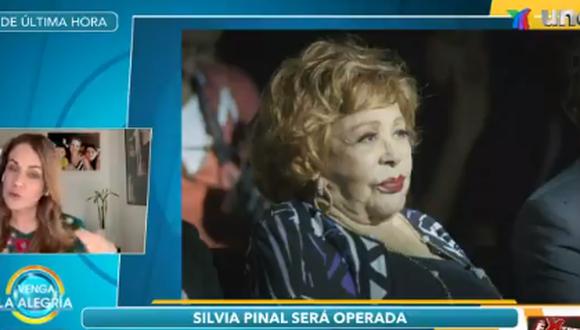 Silvia Pinal: informan que sufrió caída y fue trasladada al hospital de emergencia (Foto: captura Twitter)