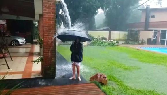 Lautaro, de 12 años, casi pierde la vida mientras jugaba bajo la lluvia. Mira lo que le sucedió en este video de YouTube. (Foto: Captura)