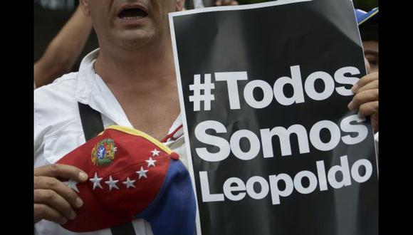 Venezuela: opositores se movilizan en apoyo a Leopoldo López
