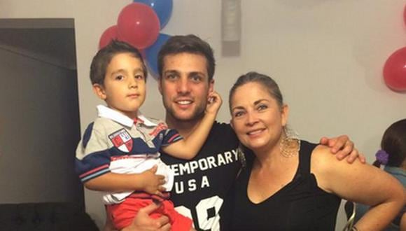Nicola Porcella celebró a lo grande el cumpleaños de su hijo