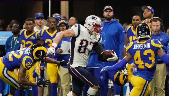 Rob Gronkowski volverá a jugar en la NFL junto a Tom Brady. (Foto: AFP)