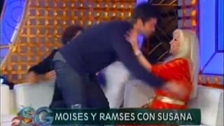 Susana Giménez: galán de TV brasileña le robó un beso en vivo