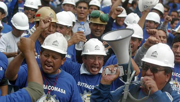 Trabajadores de Antamina iniciaron una huelga indefinida