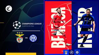 Benfica vs. Inter: ¿Dónde y cómo ver los cuartos de final de la Champions League?