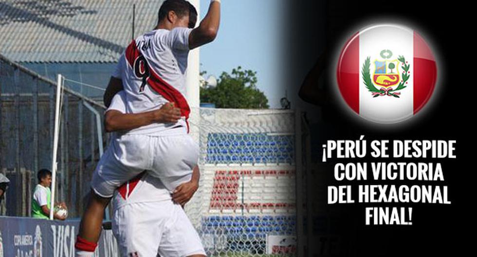 Perú venció a Paraguay en el Sudamericano Sub 20. (Foto: La Nueve)