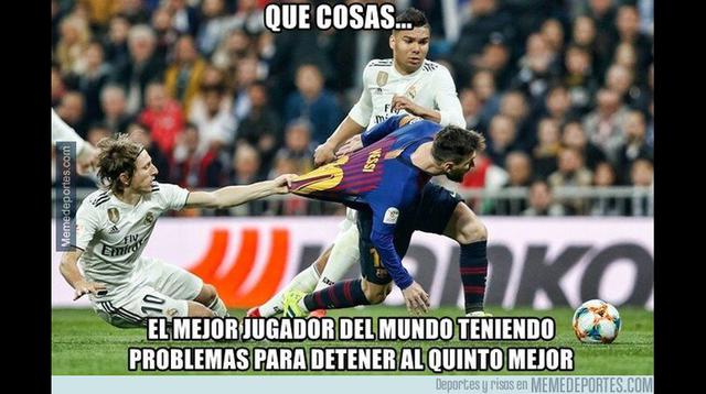 Facebook | Real Madrid vs. Barcelona: los despiadados memes del clásico español por Liga Santander .