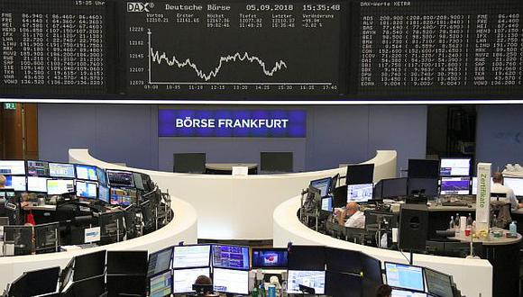 El índice DAX 30 de la bolsa de Frankfurt subió 0.09% este miércoles. (Foto: Reuters)