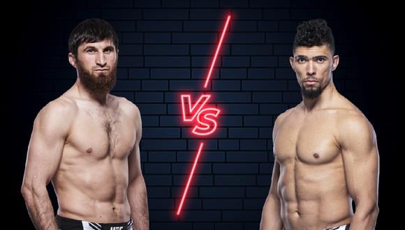 A qué hora pelean, Ankalaev vs Walker 2 en vivo: dónde ver por TV, otros datos y más | Composición: UFC / Freepik