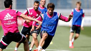 Real Madrid entrenó y prepara su partido a mitad de semana