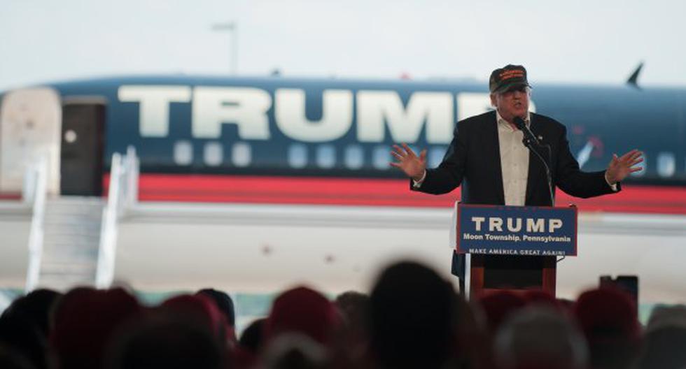 Donald Trump asegura ser la persona menos racista. (Foto: AFP)