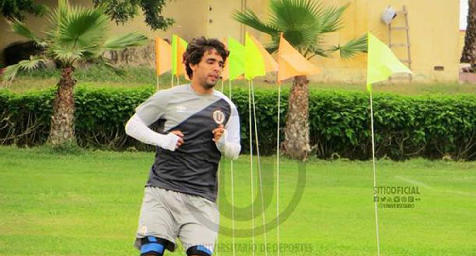 Juan Diego Gutiérrez espera tener un buen debut con la \'U\'. (Foto: Universitario de Deportes)