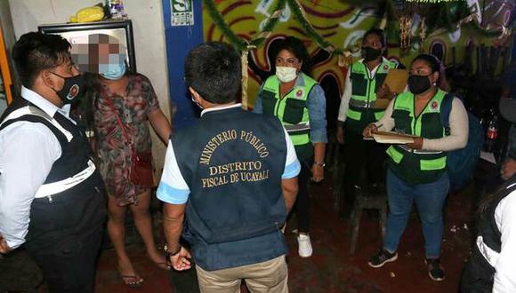 El último fin de semana se realizó un operativo donde se intervinieron bares y restaurantes por irrespetar las medidas sanitarias por el COVID-19. (Foto: Ministerio Público)