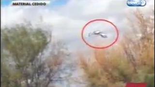 Terrible choque de helicópteros en Argentina [VIDEO]