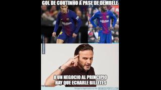 Facebook: memes tras el nuevo título de la Liga del Barcelona